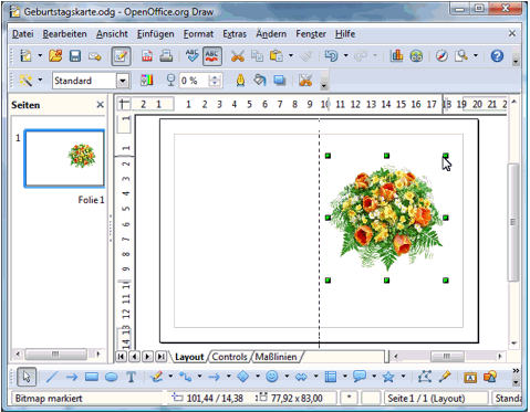 Grusskarten Gestalten Mit Openoffice Draw Computer Treff